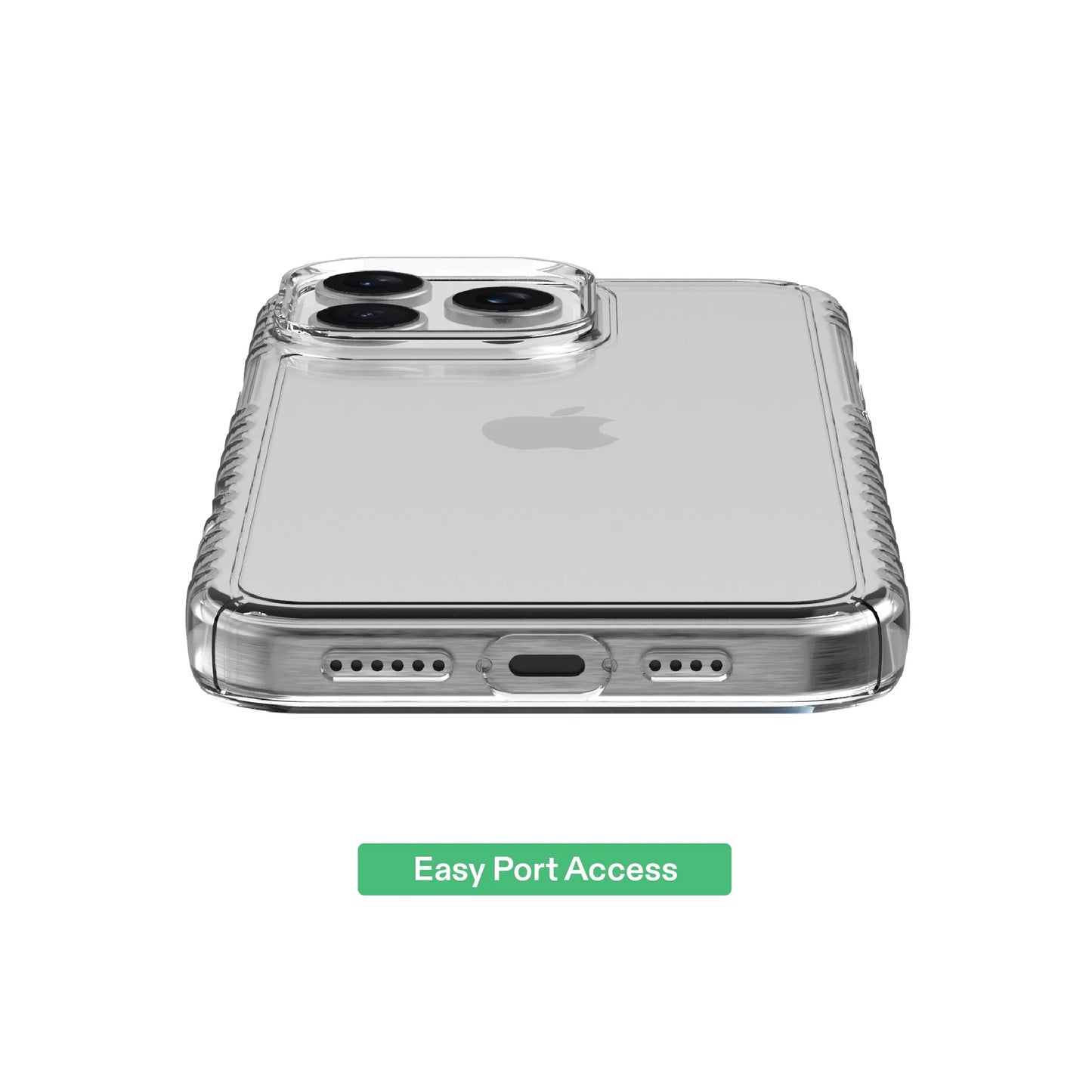 Protective Gel Phone Case for Iphone 16 Pro Max - Clear