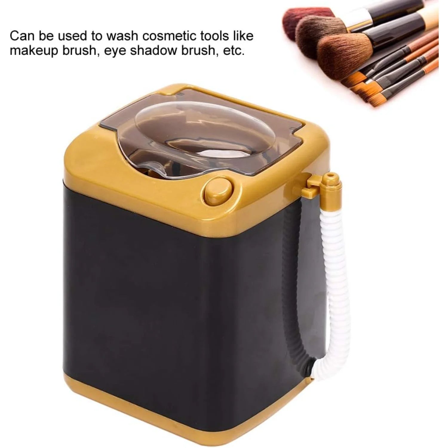 Mini Washing Machine, Cleaning Machine, Portable Washing Machine Washing Machine Cosmetic Tool Cleaning Machine Toy Gift for Do