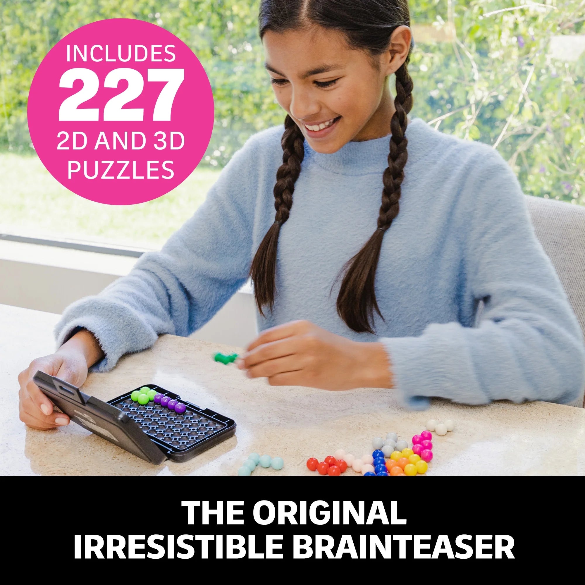 Kanoodle 3D Brain Teaser Puzzle Game, 227 Challenges, Ages 7+