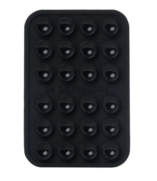 || Silicone Suction Phone Case Adhesive Mount || (Iphone and Android Cellphone Case Compatible, Hands-Free Mobile Accessory Holder for Selfies and Videos) Color: Darth Vader BLACK