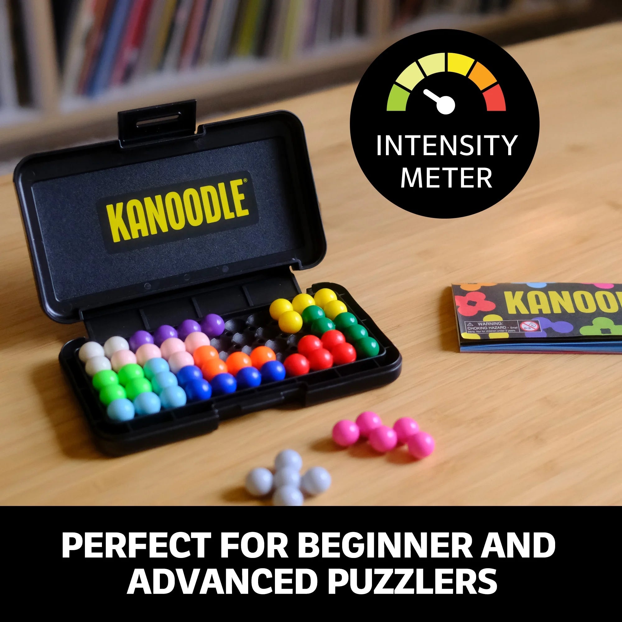Kanoodle 3D Brain Teaser Puzzle Game, 227 Challenges, Ages 7+