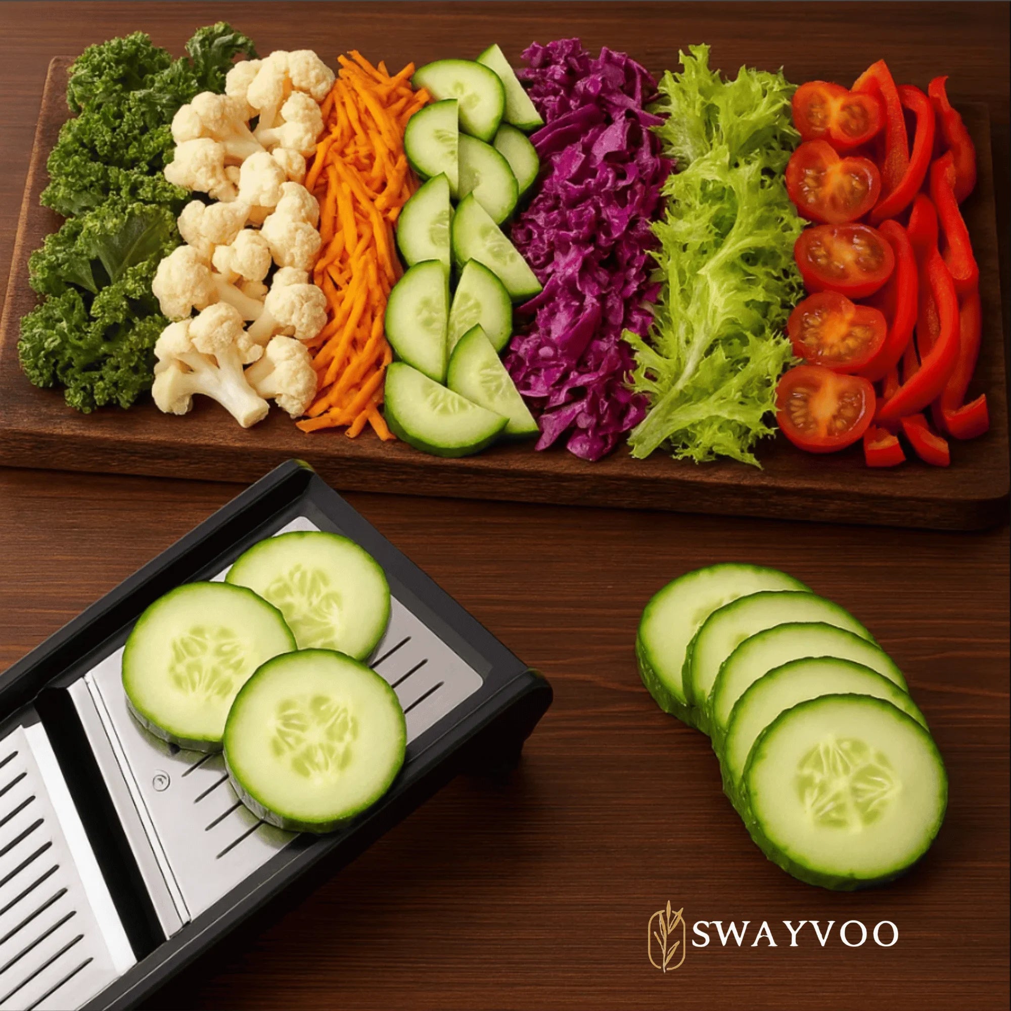 Stainless Steel Mandoline Slicer Vegetable Chopper Potato Slicer