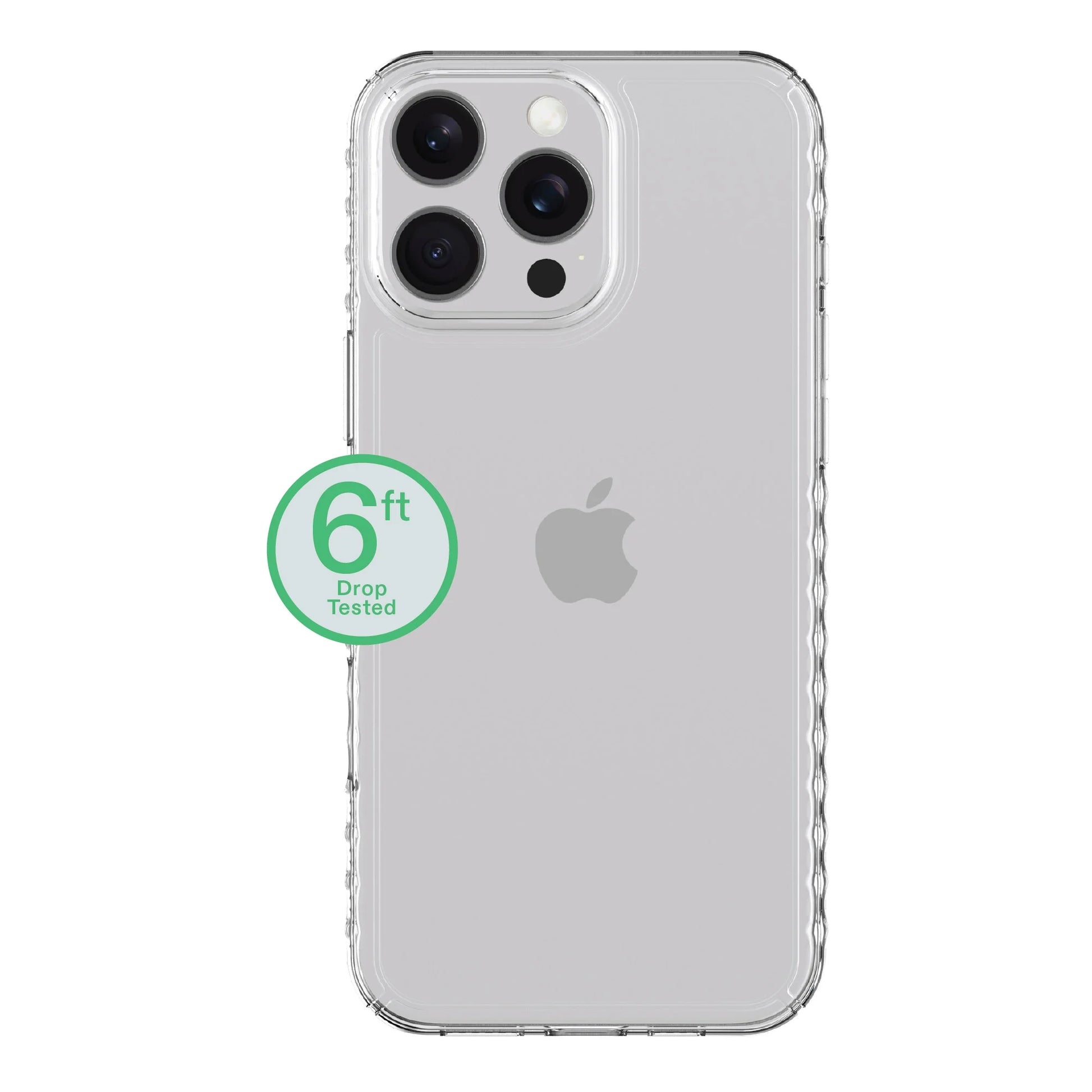 Protective Gel Phone Case for Iphone 16 Pro Max - Clear